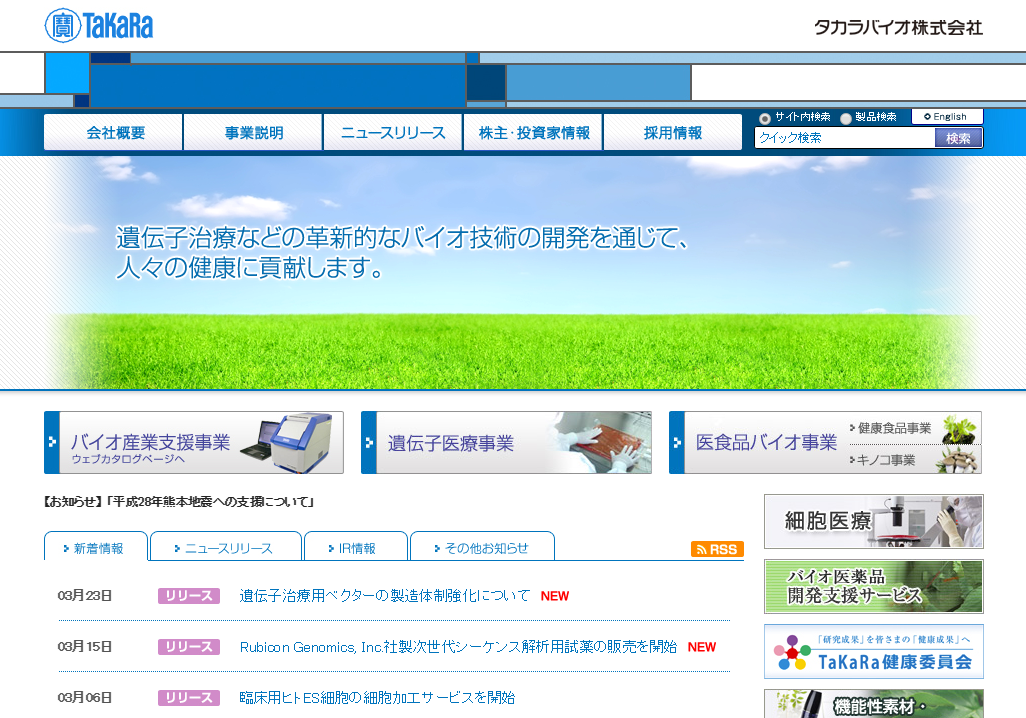 遺伝子治療用ベクター